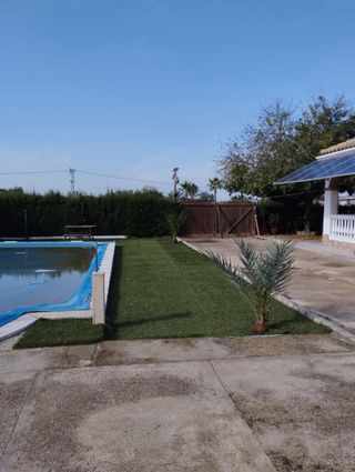 Casa de campo con terreno y piscina en Santa Elo 