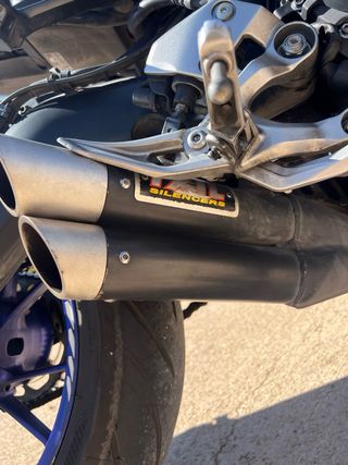 Yamaha MT-09 Azul V2 de noviembre de 2018