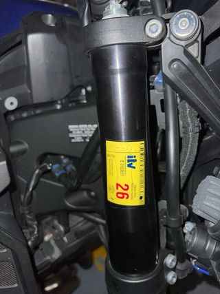 Yamaha MT-09 Azul V2 de noviembre de 2018