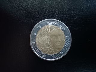 Moneda 2 euros Simone Veil 1927-2017