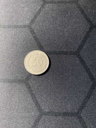 50 Pfennig Repubblica Federale Tedesca