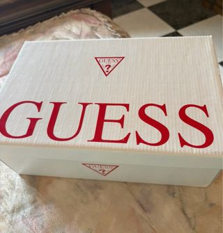 Zapatillas Guess Rojas Mujer