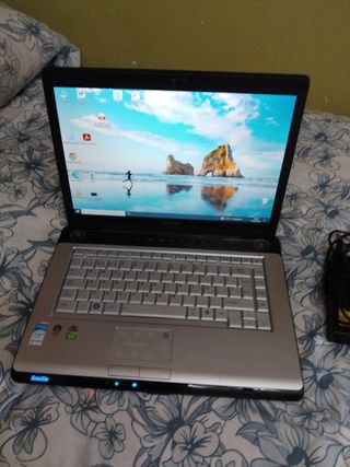 Portátil Toshiba Satellite Plata/Negro