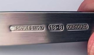 Cuchara antigua Hércules Inox/Oro