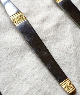 Cuchara antigua Hércules Inox/Oro