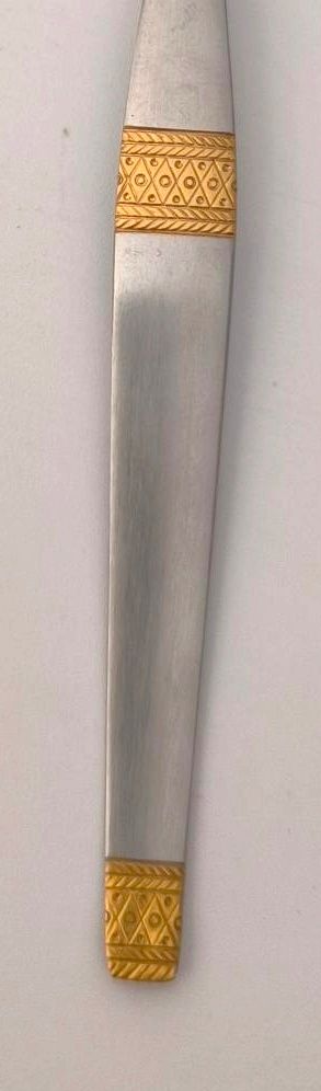 Cuchara antigua Hércules Inox/Oro