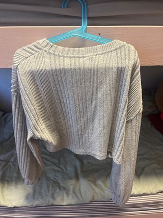 Jersey SHEIN gris talla S