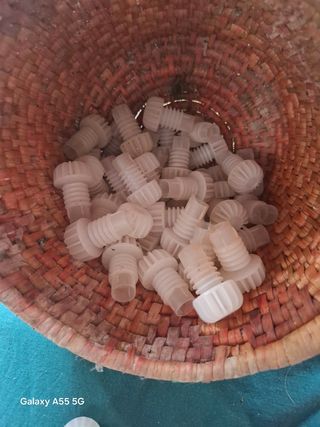 100 Tappi Vino Birra Champagne Plastica