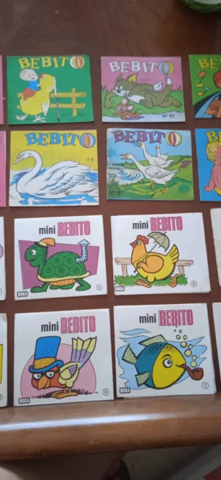 Bebito
Mini bebito
Libritos para colorear antiguos