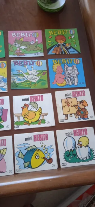 Bebito
Mini bebito
Libritos para colorear antiguos