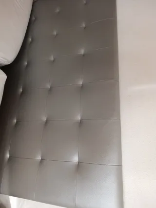 Cabecero Cama Plateado 160x120
