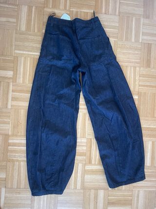 Pantalón Zara Mujer Azul