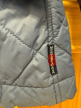 Chaqueta acolchada Montepicaza azul talla 40