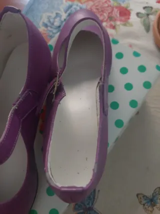 Zapatos Flamenco Sonoma Talla 39 Morado