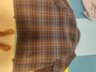 Chaqueta de cuadros forrada de hombre talla M