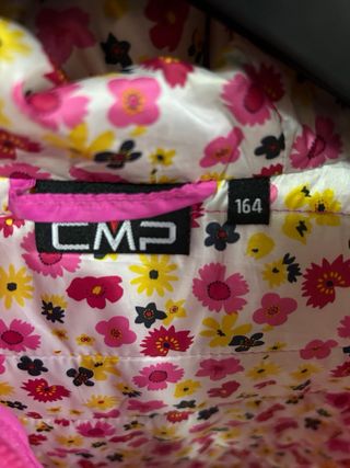 Piumino bambina CMP fucsia