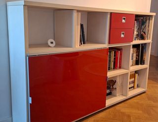 Mueble aparador estanteria de madera
