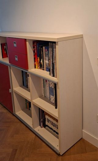Mueble aparador estanteria de madera
