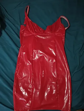 Vestido rojo de tirantes