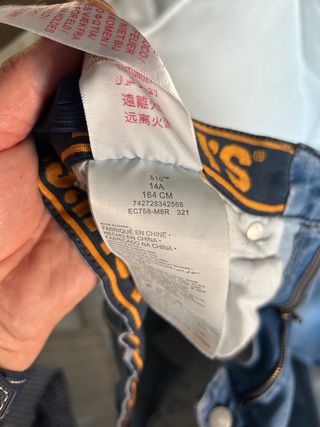 Pantalón Levi's Niño Azul 14 Años
