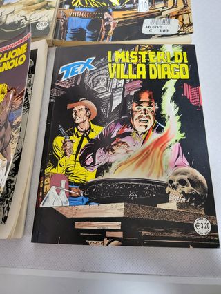 4 fumetti Tex