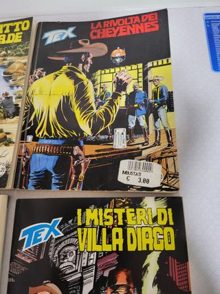 4 fumetti Tex