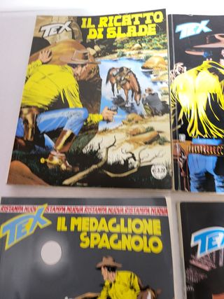 4 fumetti Tex