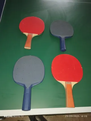 Mesa de ping pong plegable