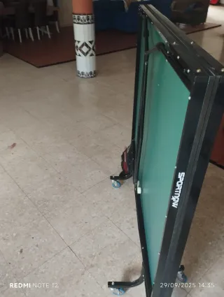 Mesa de ping pong plegable
