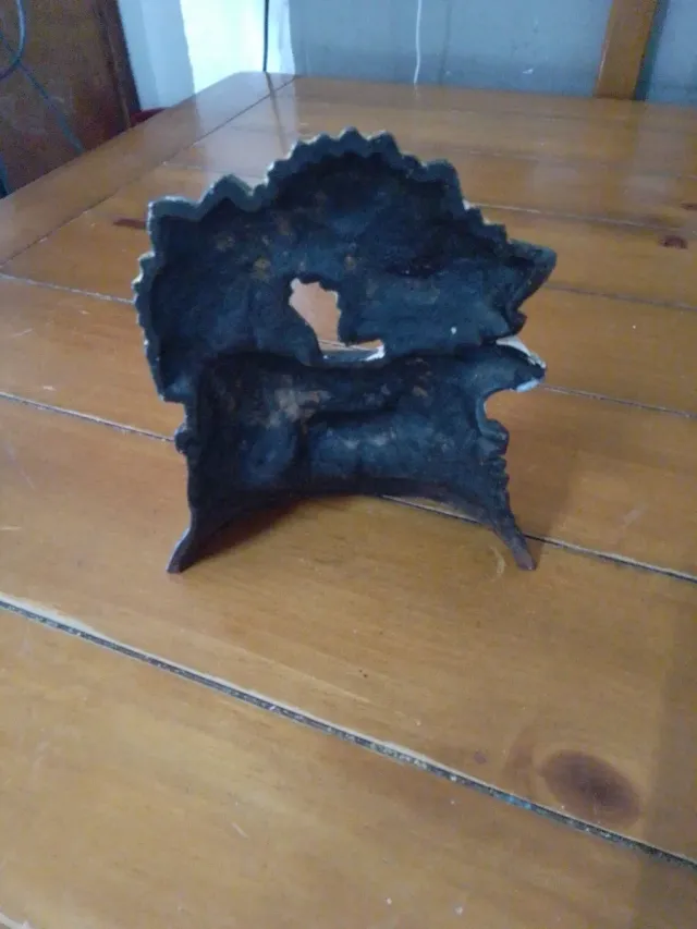 Figura de vacas de hierro fundido