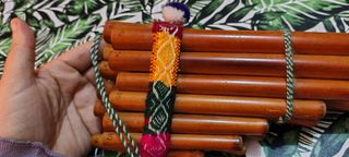 Flauto Pan Peruviano Legno