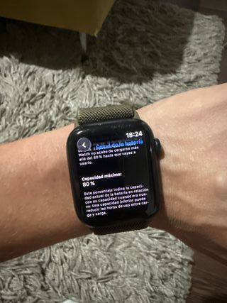 Apple Watch Series 7 45 mm Negro