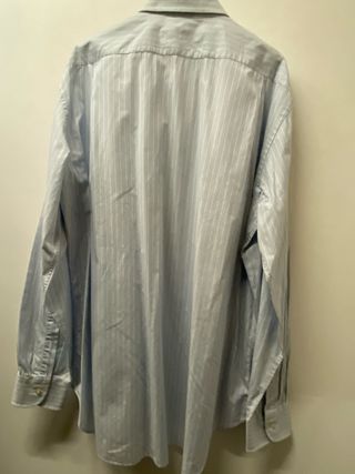 Camicia uomo Basile righe azzurre