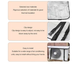 Cubierta exterior Aire Acondicionado