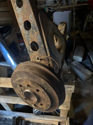Conjunto tren trasero SEAT 600 + frenos
