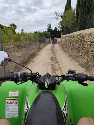 Kawasaki KFX 700 Verde