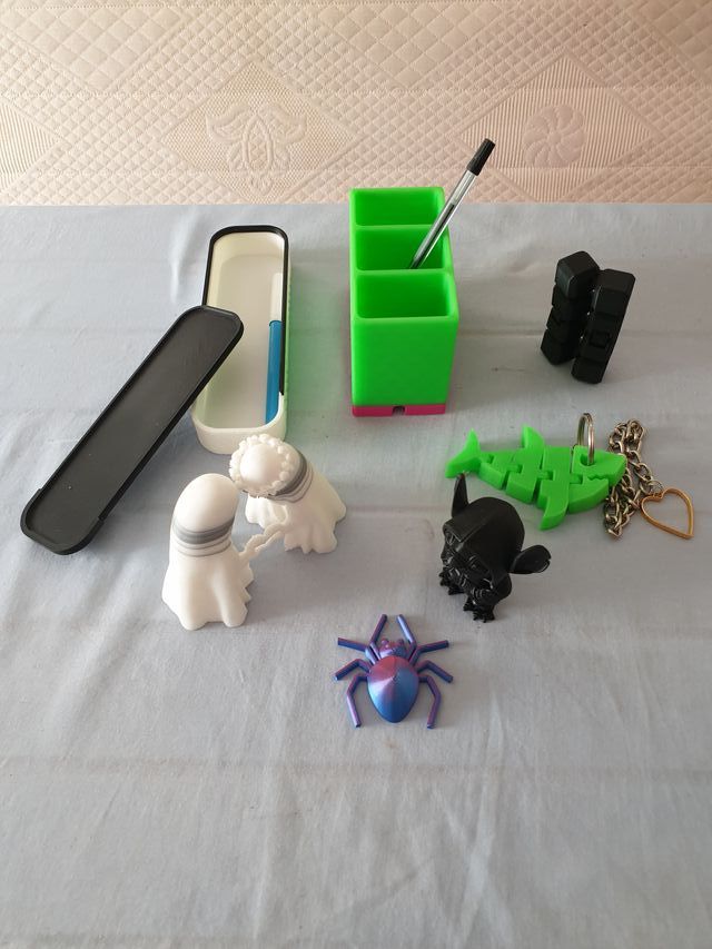 Lote 3 Figuras 3D
