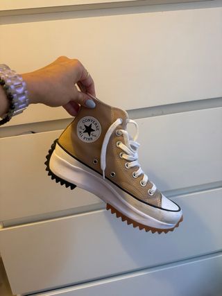Botas Converse Marrones y Blancas