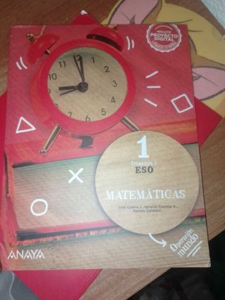 Matemáticas 1 eso. 2 trimestre y 3