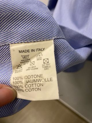 Camicia uomo Fay righe blu