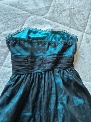 Vestido de fiesta strapless