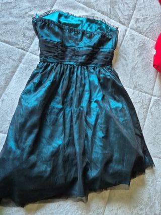 Vestido de fiesta strapless