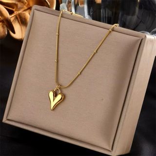 Collar Corazón Dorado