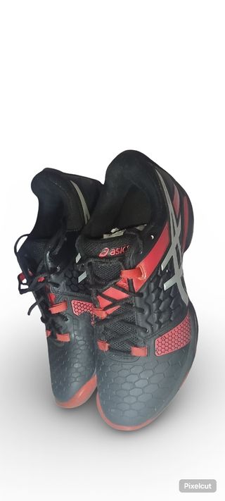 Zapatillas ASICS Gel-Blast Negras Rojas