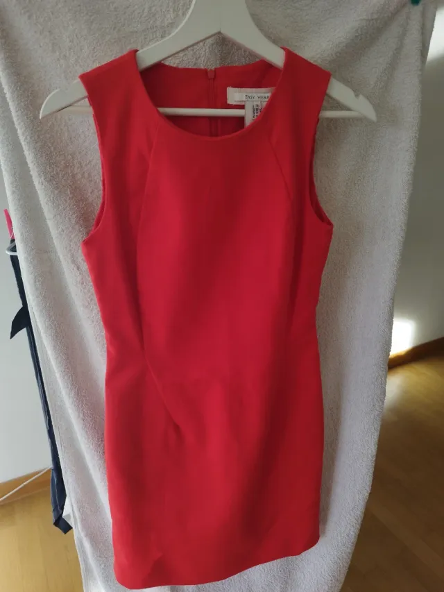 Vestido rojo elegante Easy Wear