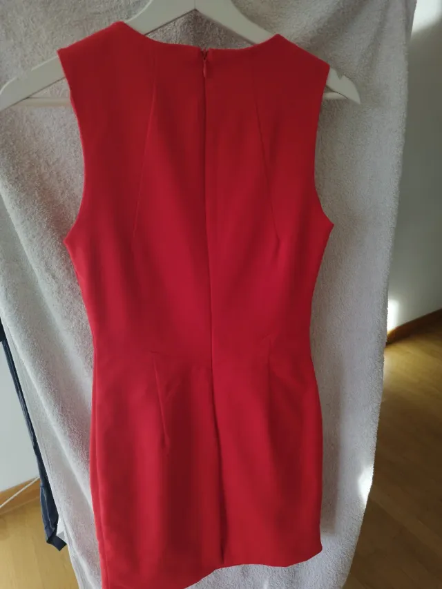 Vestido rojo elegante Easy Wear