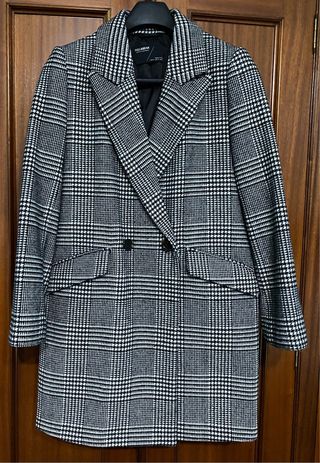 Abrigo Pull&Bear pata de gallo