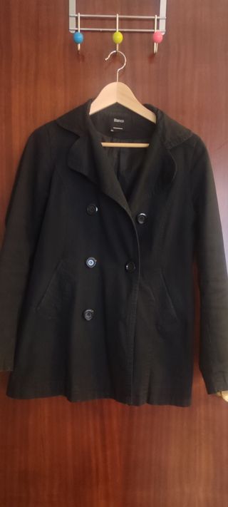 Chaqueta Negra Blanco