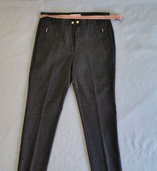 Pantalón Sfera Negro/Gris con Cremalleras