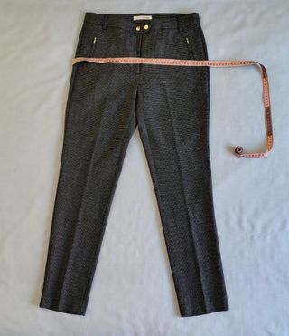Pantalón Sfera Negro/Gris con Cremalleras